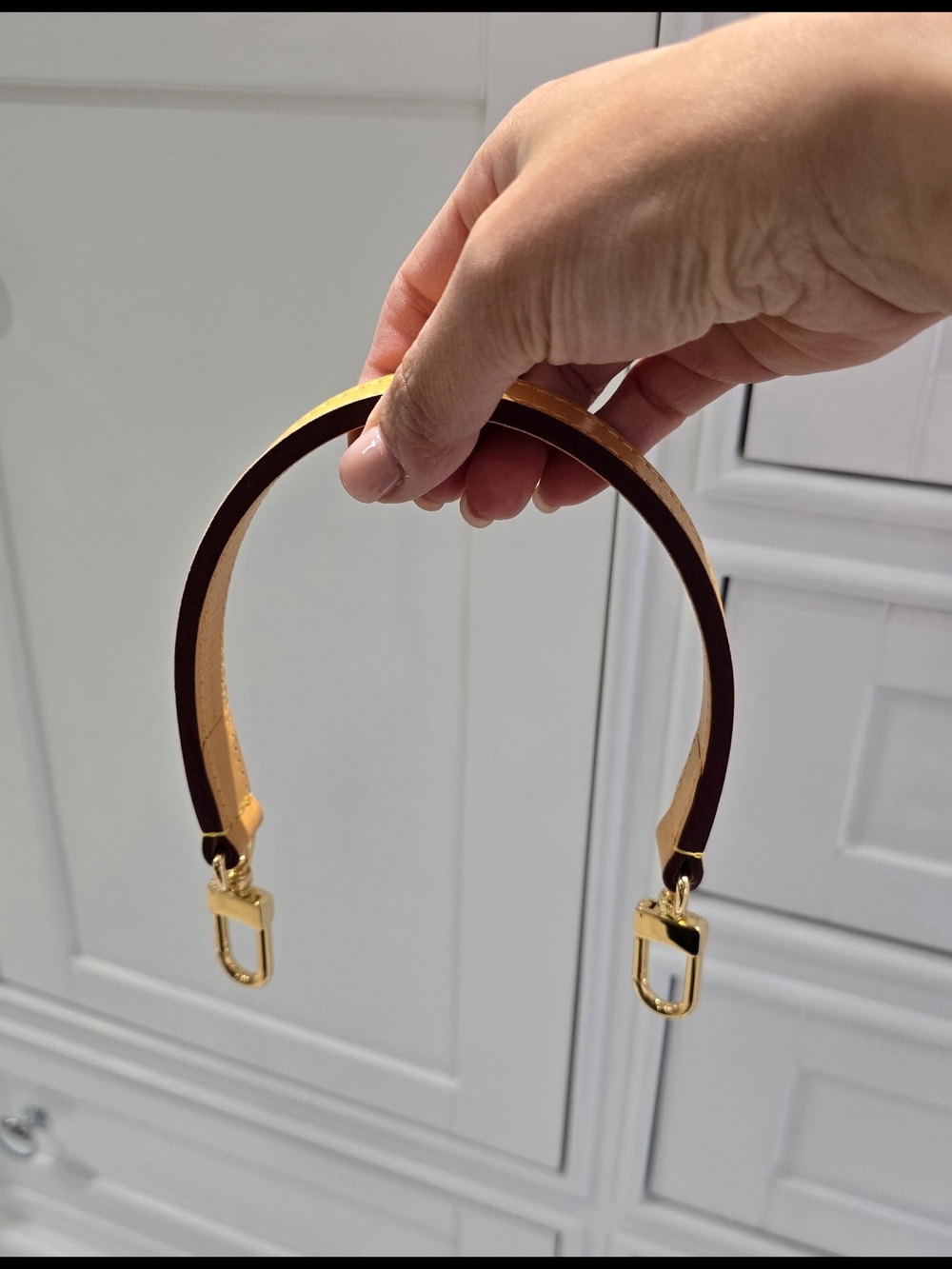 Mcraft Vschetta Leathet Top-handle Strap
